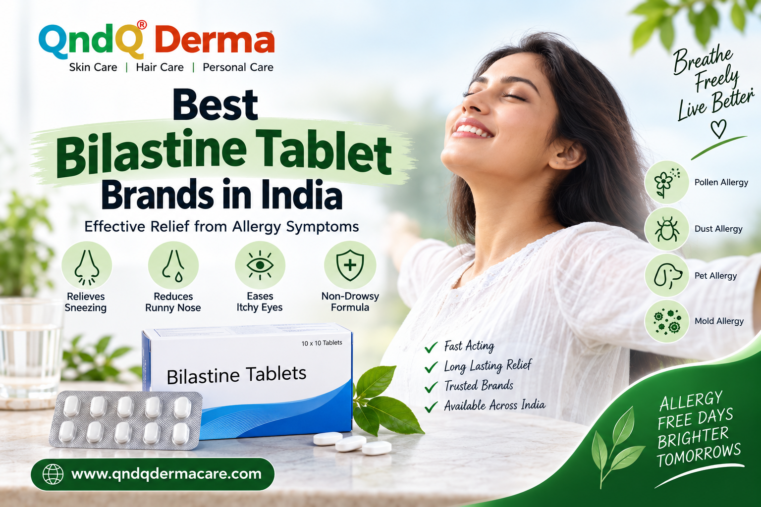 Best Bilastine Tablet Brands in India